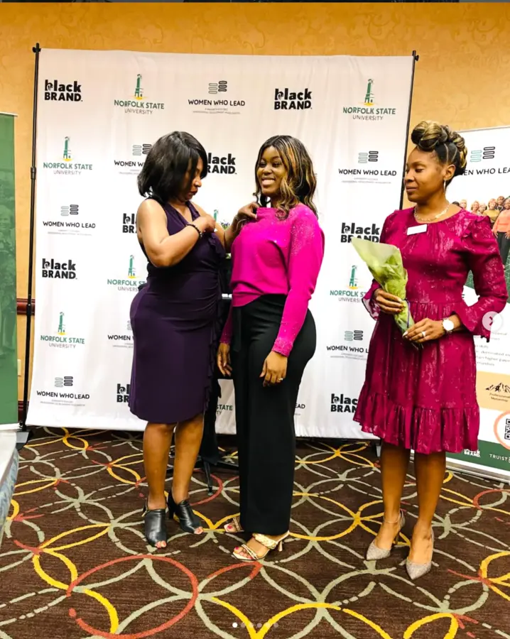 Bestie Andafa-Atti at a Women Who Lead event